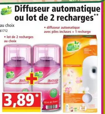 Norma Diffuseur Automatique offre