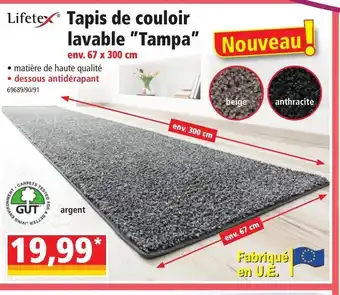 Norma Tapis de Couloir offre