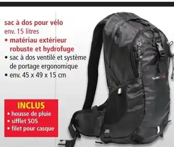 Norma Sac à Dos Pour Vélo offre