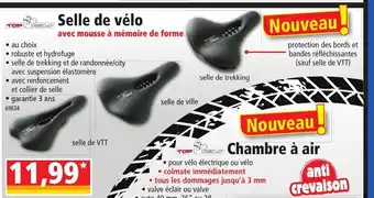 Norma Selle de Vélo offre