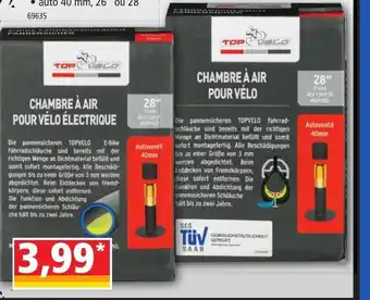 Norma Chambre à Air Pour Vélo électrique offre