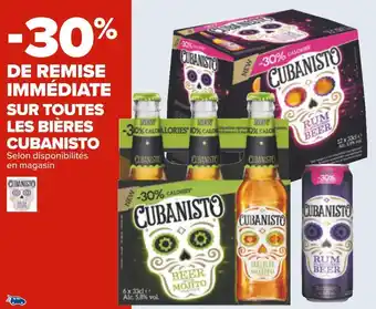 Carrefour Cubanisto bon plan sur toutes les bières cubanisto offre