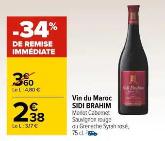 Sidi brahim vin du maroc