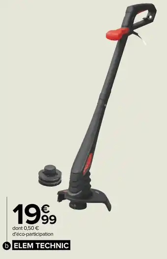 Carrefour Coupe bordure 250 w offre