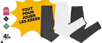 Carrefour Tex legging femme offre
