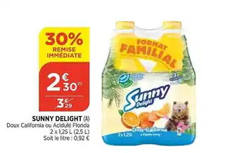Sunny Delight 30% De Remise Immédiate