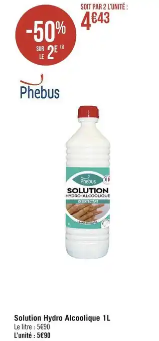 Phebus solution hydro alcoolique 1l