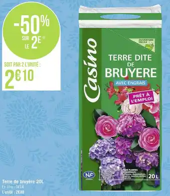 Géant Casino Casino terre de bruyère offre