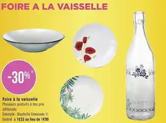 Géant Casino Foire à la vaisselle offre