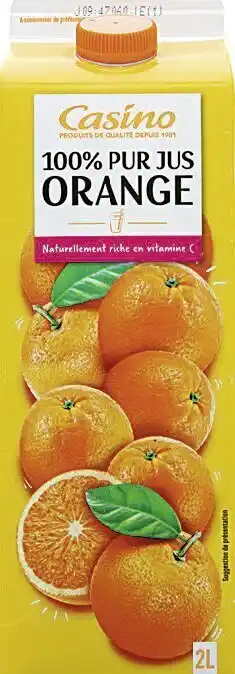 Spar 100% PUR JUS ORANGE offre