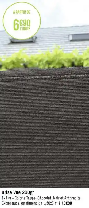 Brise vue 200gr