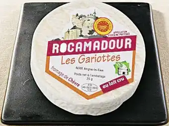Spar ROCAMADOUR AOP FROMAGE AU LAIT CRU DE CHÈVRE offre