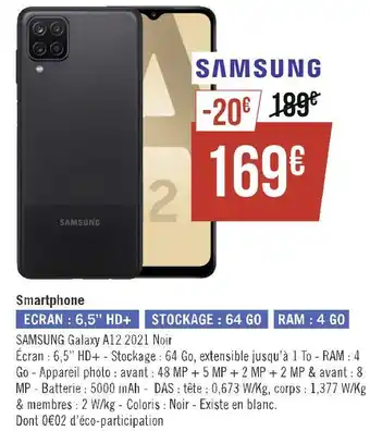 Géant Casino Samsung smartphone offre