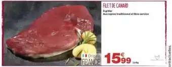 Grand Frais Filet De Canard offre