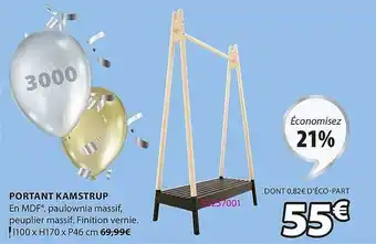JYSK Portant Kamstrup offre