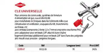DomPro Cle Universelle offre
