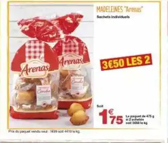Grand Frais Madeleines offre