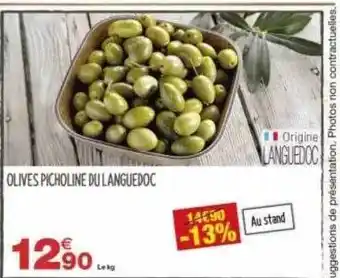 Grand Frais Olives Picholine Du Languedoc offre