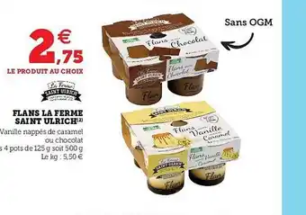 Hyper U Flans La Ferme Saint Ulrich offre