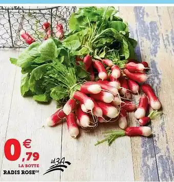 Hyper U Radis Rose offre
