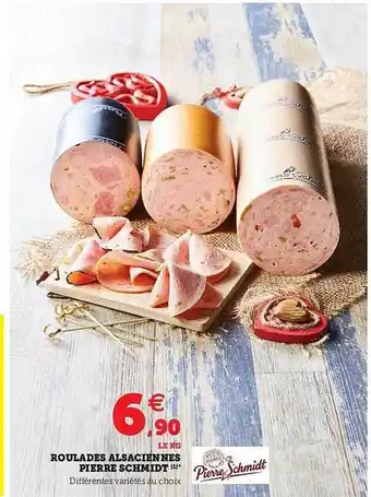 Hyper U Roulades Alsaciennes Pierre Schmidt offre