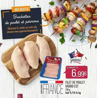Match Filet De Poulet Grand Est offre