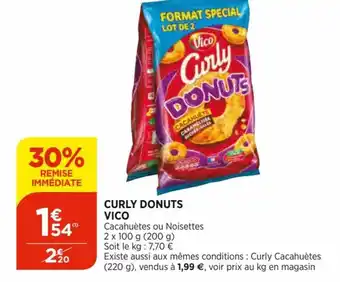 Bi1 Curly donuts vico offre