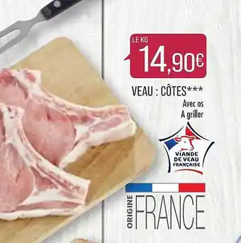 Match Veau : Côtes offre
