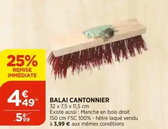 Bi1 Balai cantonnier offre
