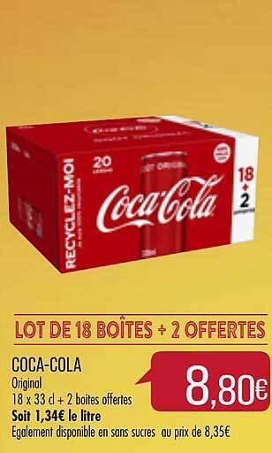 Match Coca-cola offre