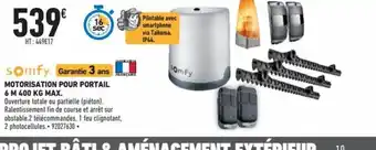 Brico Cash Motorisation Pour Portail offre