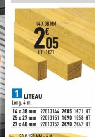 Brico Cash Liteau offre