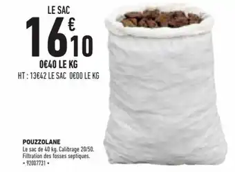Brico Cash Pouzzolane offre