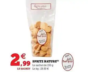 U Express Spritz Nature offre