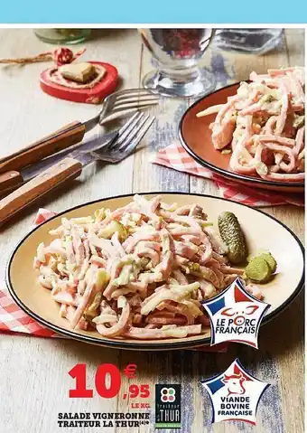 U Express Salade Vigneronne Traiteur La Thur offre
