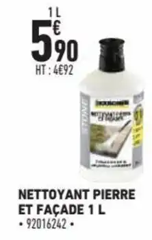Nettoyant Pierre et façade 1 L