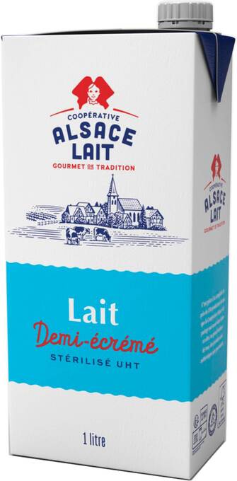Match Alsace lait lait demi-écrémé uht offre
