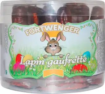 Match Fortwenger lapin gaufrette offre