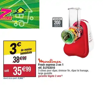 Migros Fresh express 3 en 1 offre