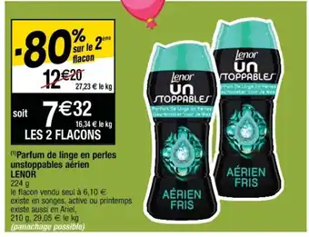 Cora x Carrefour Parfum de Linge En Perles offre