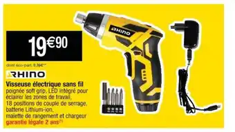 Cora x Carrefour Visseuse électrique Sans Fil offre