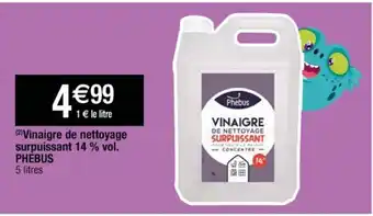 Cora x Carrefour Vinaigre de Nettoyage offre