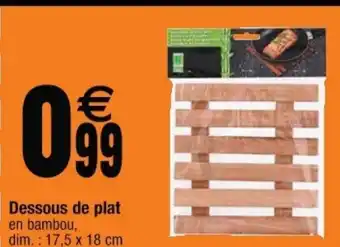 Cora x Carrefour Dessous de Plat offre