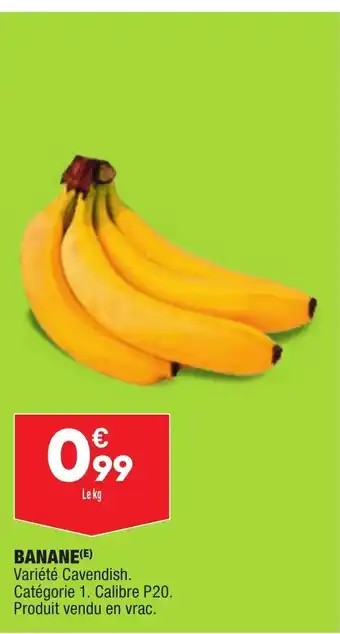 ALDI Banane offre