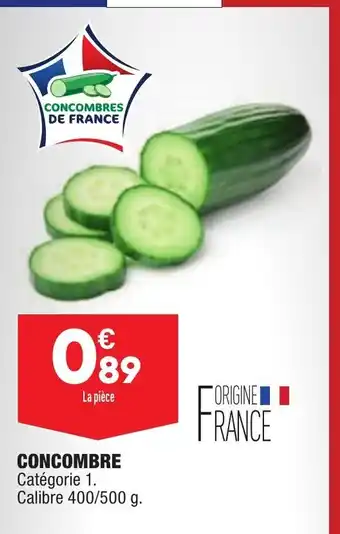 ALDI Concombre offre
