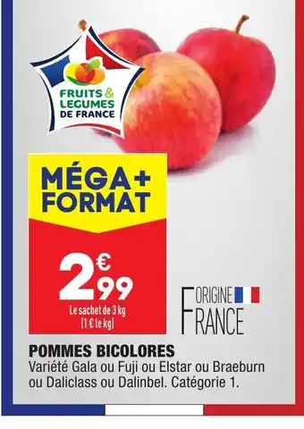 ALDI Pommes Bicolores offre