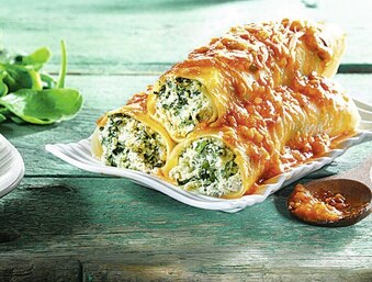 Cannelloni ricotta épinard
