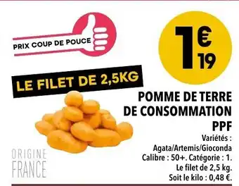 Supeco Pomme de terre de consommation offre