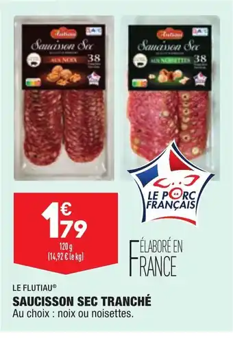 ALDI Saucisson sec tranché offre