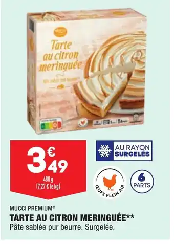 ALDI Tarte au citron meringuée offre